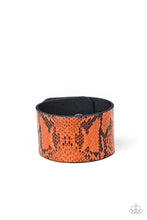 Load image into Gallery viewer, It’s a Jungle Out  There  - Orange Bracelet 1660