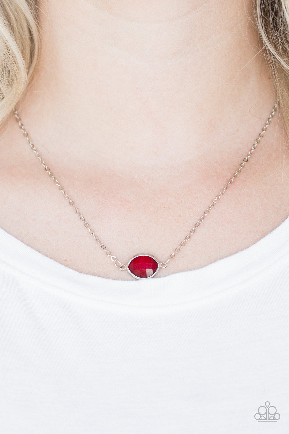 Fashionably Fantabulous - Red Necklace 2606N
