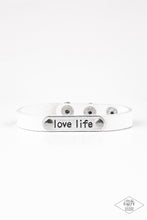 Load image into Gallery viewer, Love Life - White Bracelet 1610B