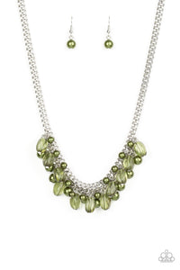 5th Avenue Flirtation - Green Necklace 2609N