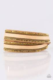 Going For Glam - Brass Bracelet