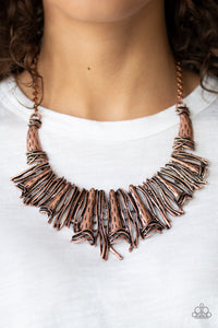 In The MAINE - stream - Copper Necklace 1003n
