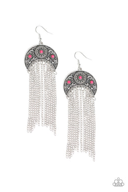 Lunar Melody - Pink Earring 91E