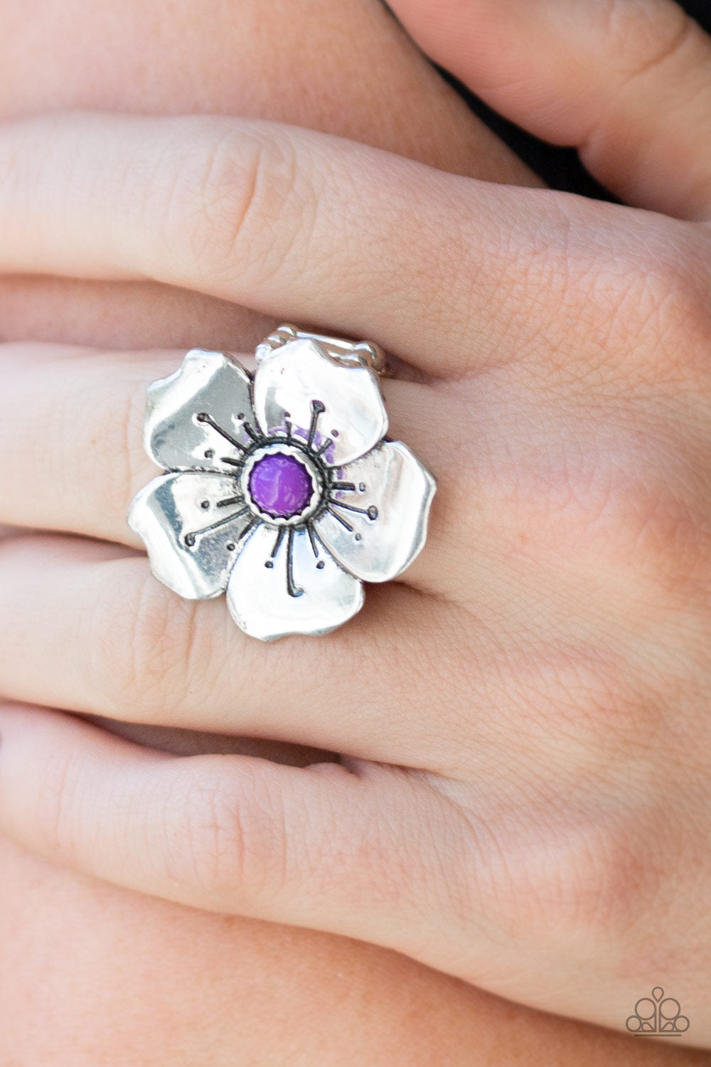 Boho Blossom - Purple Ring 3062R