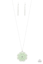 Load image into Gallery viewer, Spin Your Wheel - Green Necklace 1061N