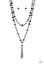 Load image into Gallery viewer, Social Hour - Black Necklace 1116N
