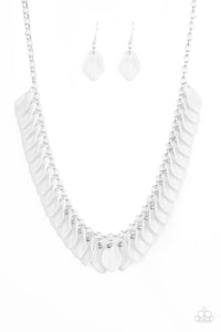 Super Bloom -White Necklace 1299N
