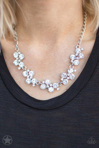 Hollywood Hills - White Blockbuster Necklace 1170N