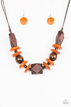 Load image into Gallery viewer, Pacific Paradise - Orange Necklace 1200N
