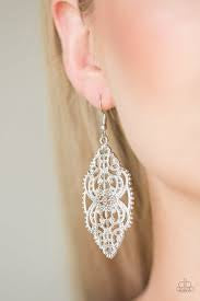 Ornately Ornate - Silver Earring