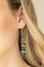 Load image into Gallery viewer, Celestial Chandeliers - Blue Earring 2858e