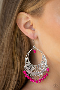Malibu Mamba - Pink Earring 2642E