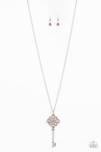 Load image into Gallery viewer, Unlocked - Pink Necklace 1009n