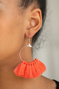 Peruviano Princess  - Orange Earring 2629E