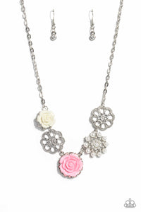 Tea Party Favors & Tea Party Theme - Pink Necklace and Bracelet Set