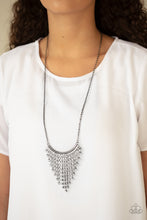 Load image into Gallery viewer, Glitter Bomb - Black  Necklace 1016n