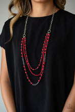 Load image into Gallery viewer, New York City Chic - Red Necklace 2585N