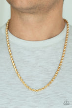 Load image into Gallery viewer, Double Dribble - Gold Necklace
