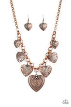 Load image into Gallery viewer, Love Lockets - Copper Necklacs