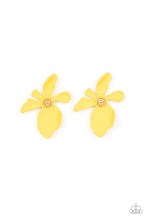 Load image into Gallery viewer, Hawaiian Heiress - Yellow Earring