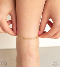 Load image into Gallery viewer, Sand Shark - Gold Anklet 827a