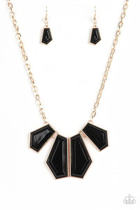 Get Up and Geo - Gold Necklace 1325n