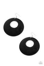 Load image into Gallery viewer, Island Hop - Black Earring 2796e