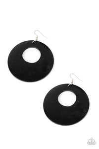 Island Hop - Black Earring 2796e