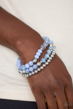 Load image into Gallery viewer, Sugary Shimmer - Blue Bracelet 1573B