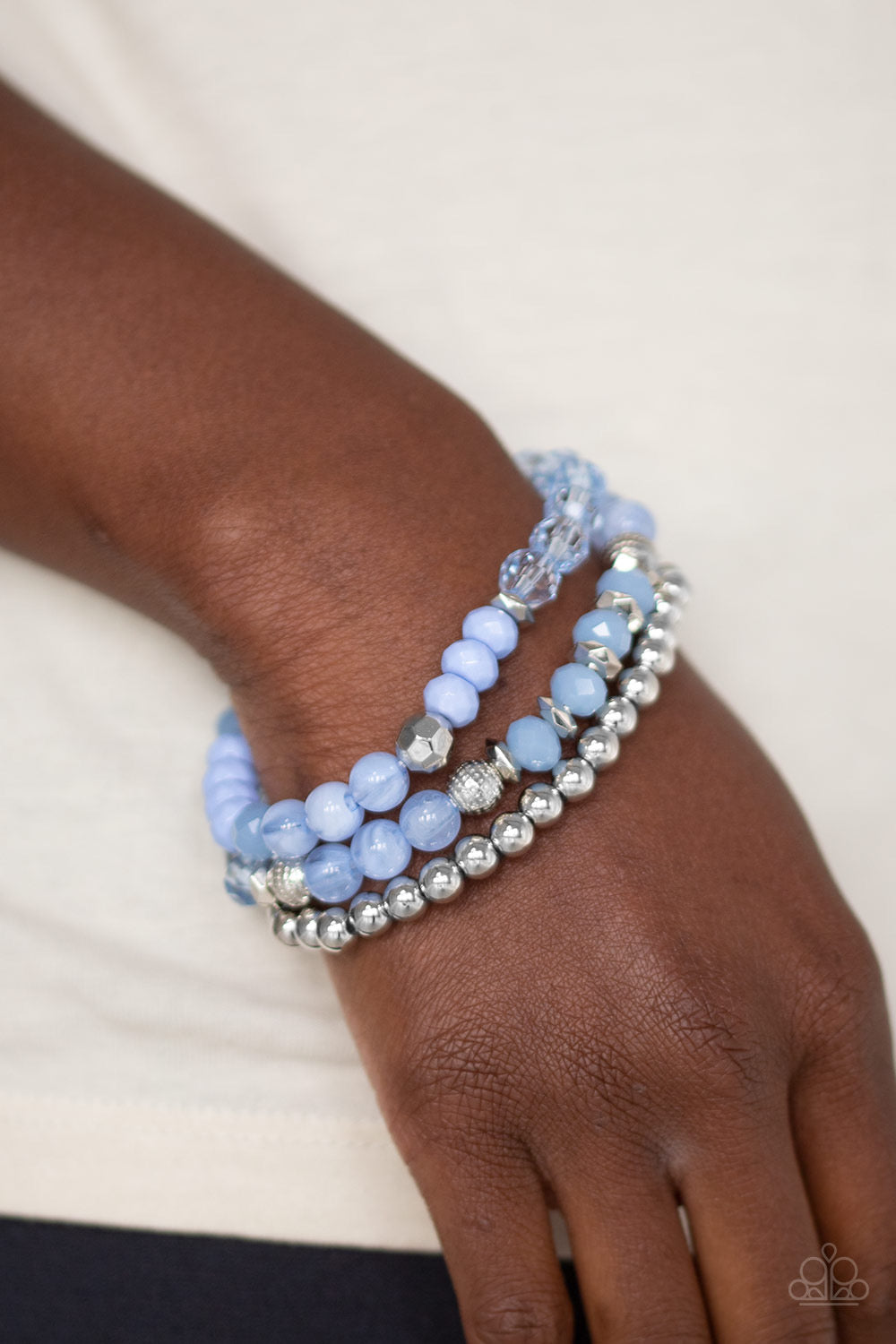 Sugary Shimmer - Blue Bracelet 1573B