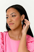 Load image into Gallery viewer, The Gem Fairy - Pink Earring 2920e