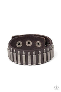 Armed and Dangerous - Brown Bracelet 1741b